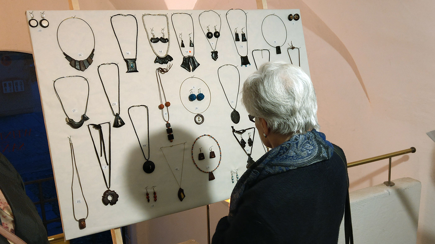 Ausstellung in meinem offenen Atelier am 08. Nov. 2018